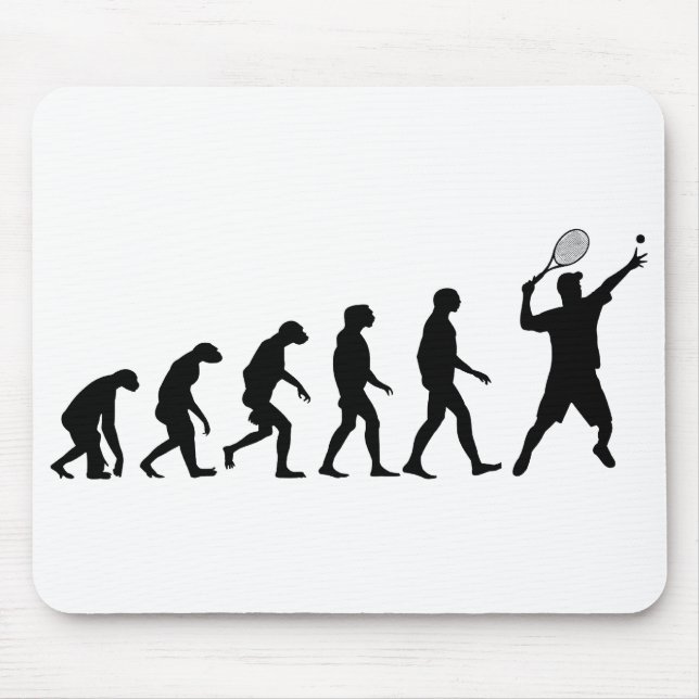 Evolution av tennis musmatta (Framsidan)