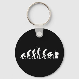 Evolution av videospel som spelar gameren nyckelring