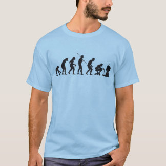 Evolution av videospel som spelar gameren t shirt