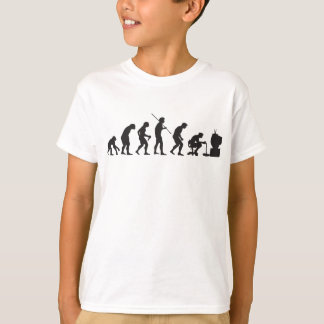 Evolution av videospel som spelar gameren t shirt