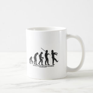 Evolution av zombien kaffemugg