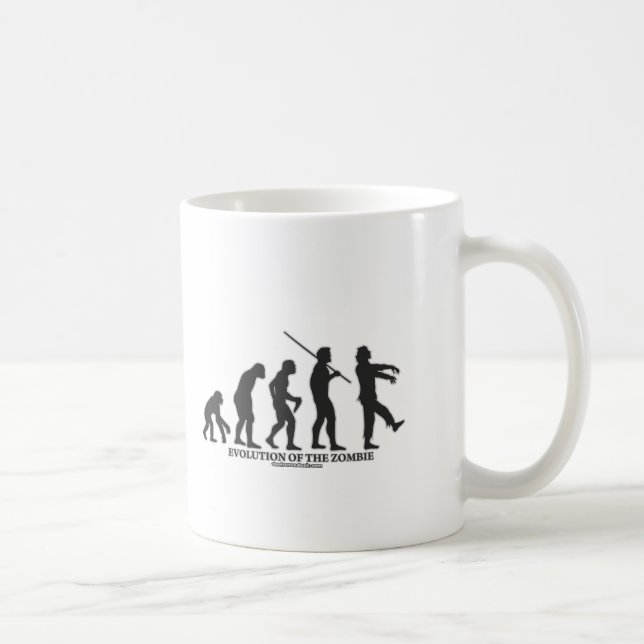 Evolution av zombien kaffemugg (Höger)