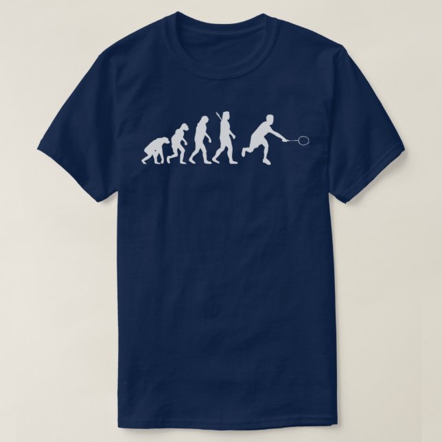 Evolution Badminton 3 T Shirt (Design framsida)