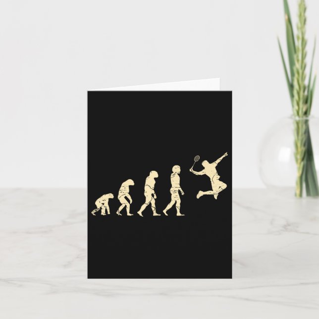 Evolution Badminton Player-knappsats Kort (Framsida)