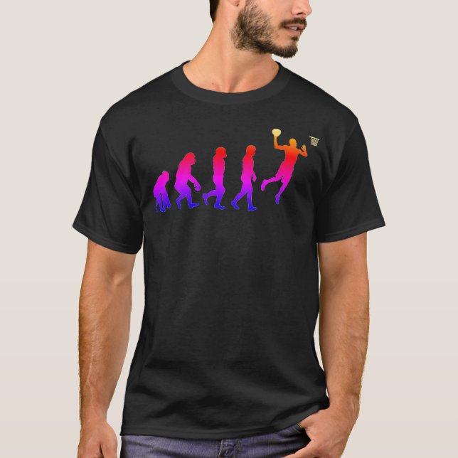 Evolution Basketball T Shirt (Framsida)