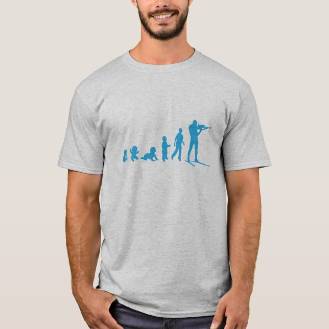 evolution biathlon tir debout t-shirt (Framsida)