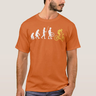 Evolution Biker Bicycle T Shirt
