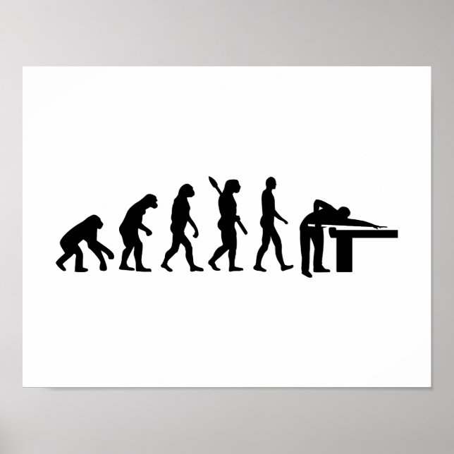 Evolution Billiards Poster (Framsidan)