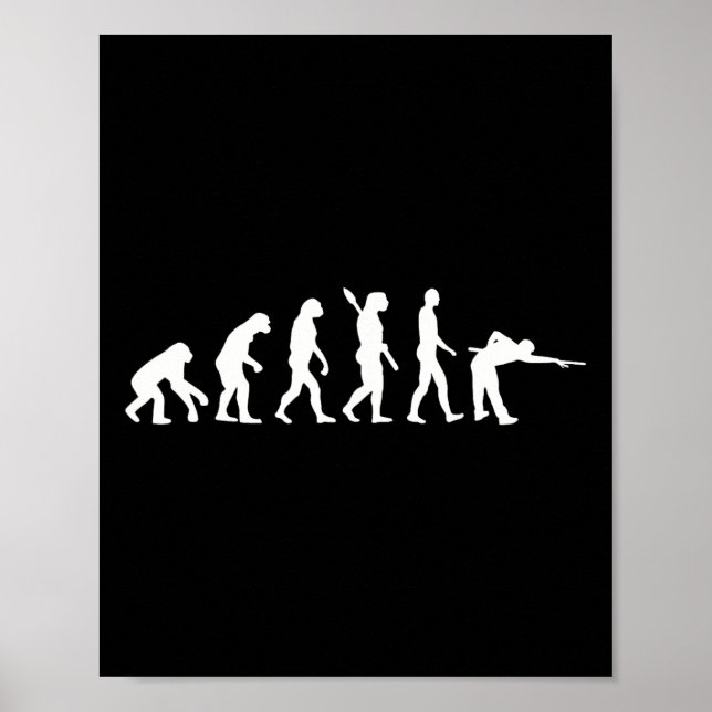 Evolution Billiards Poster (Framsidan)