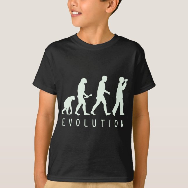 Evolution: Birder T Shirt (Framsida)