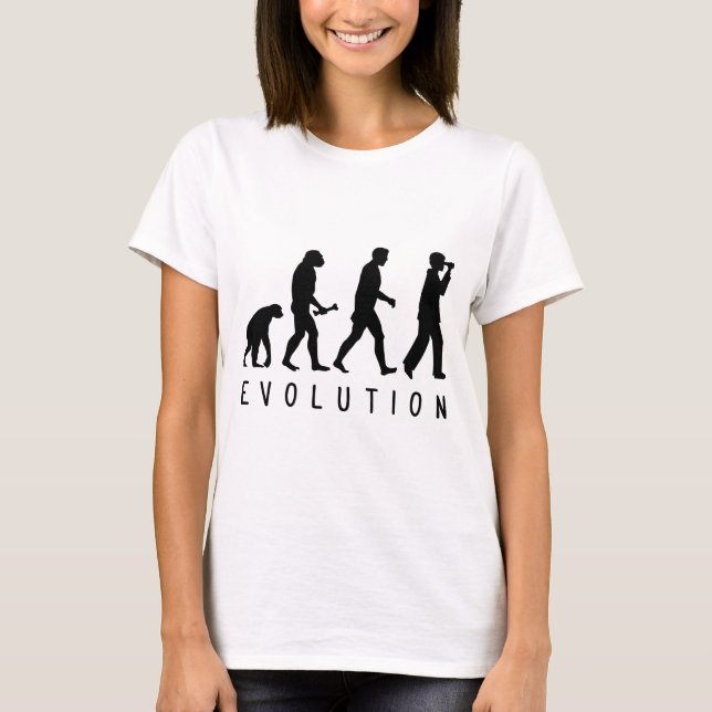 Evolution: Birder Tee Shirt (Framsida)