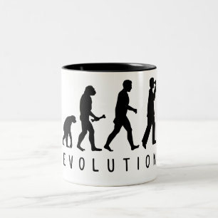 Evolution: Birder Två-Tonad Mugg