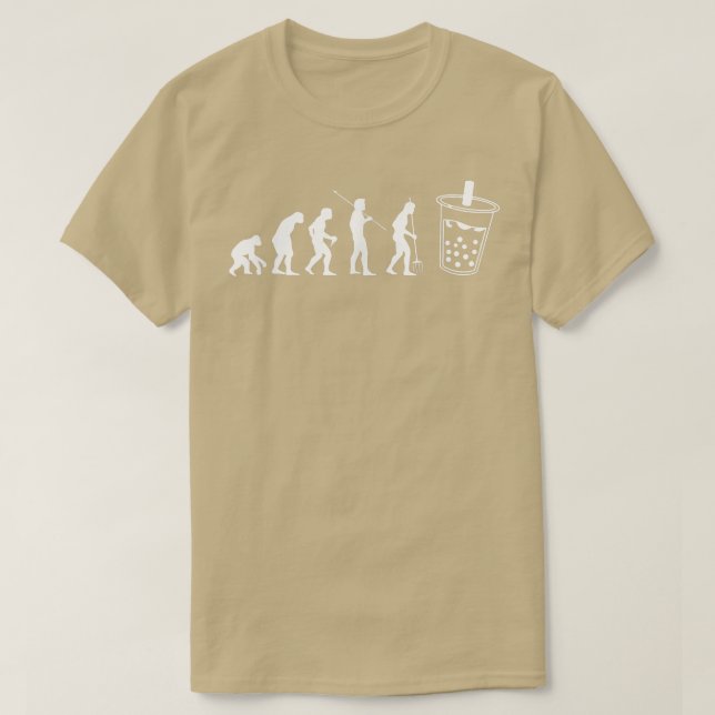 Evolution Boba Bubble Tea 884 T Shirt (Design framsida)