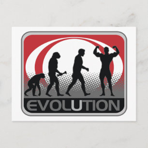 Evolution BodyBuilder Vykort