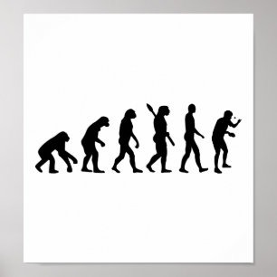 Evolution Bord tennis Poster