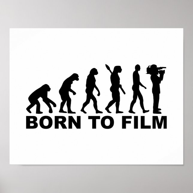 Evolution Born till film Poster (Framsidan)