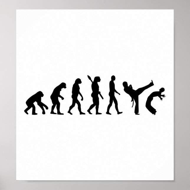 Evolution Capoeira Poster (Framsidan)