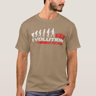 Evolution Car Racing F1 Formula 1 Mechanic Driver T Shirt