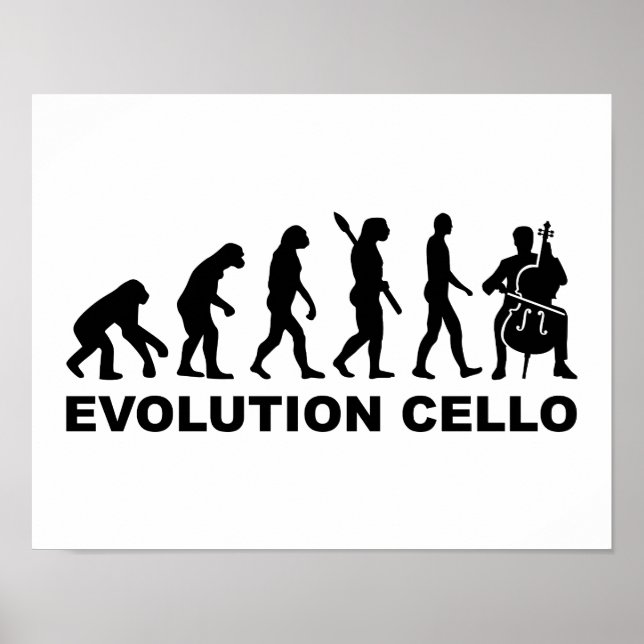 Evolution Cello Poster (Framsidan)