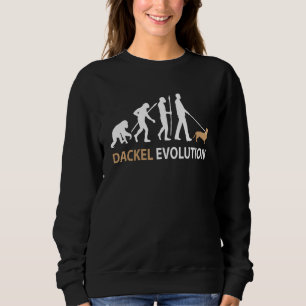 Evolution Dachshund Teckel Dachshund Hund Hund T Shirt