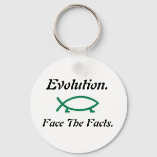 Evolution-Darwin fisk Nyckelring