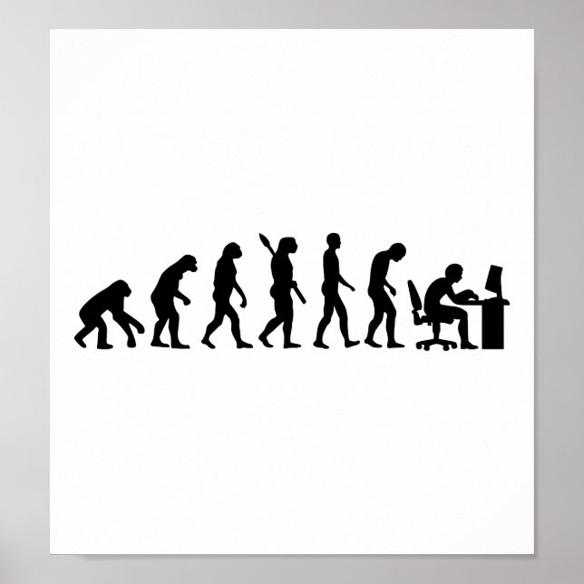 Evolution-datorkontor Poster (Framsidan)