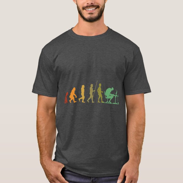 Evolution Datorvänliga T Shirt (Framsida)