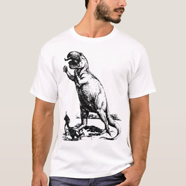 Evolution Dinosaur T Shirt (Framsida)