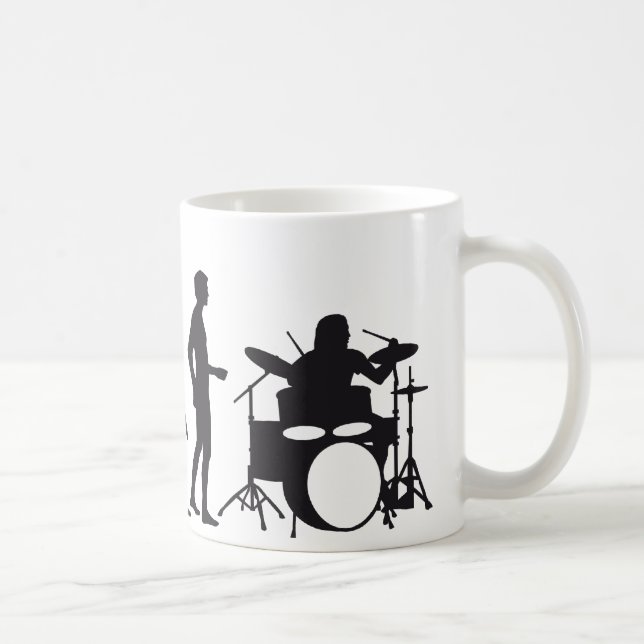 evolution drummer kaffemugg (Höger)