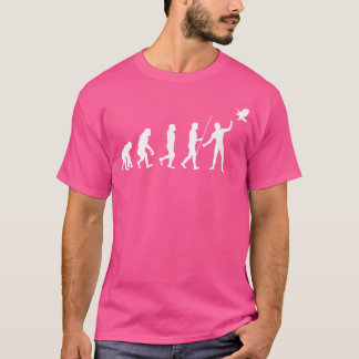 Evolution Falconer Falcon Falconry Falcons Hunting T Shirt