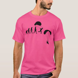Evolution Fallskärm Skydiver Extreme Sport Skydivi T Shirt