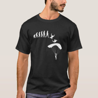 Evolution Fallskärmshoppning T Shirt