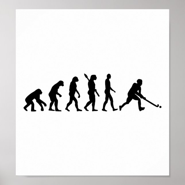 Evolution Fält hockey Poster (Framsidan)