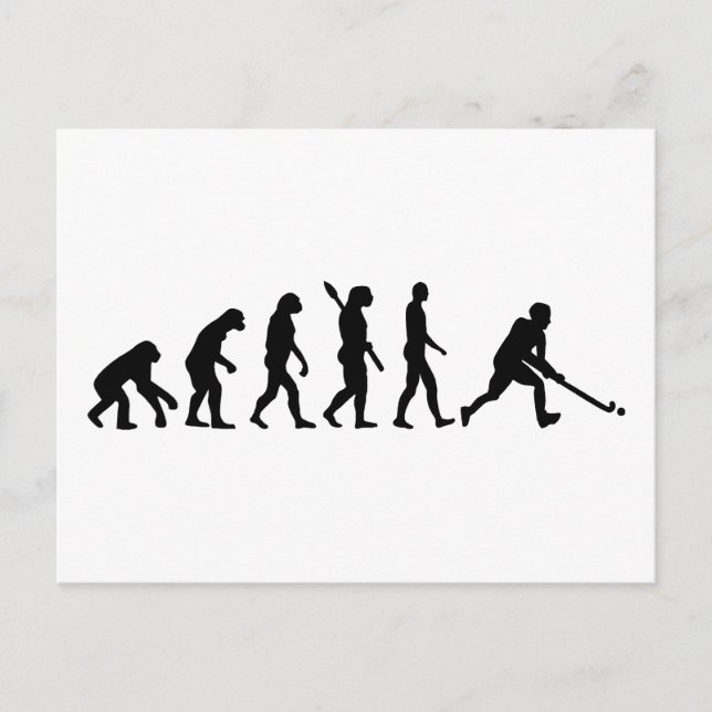 Evolution Fält hockey Vykort (Framsida)