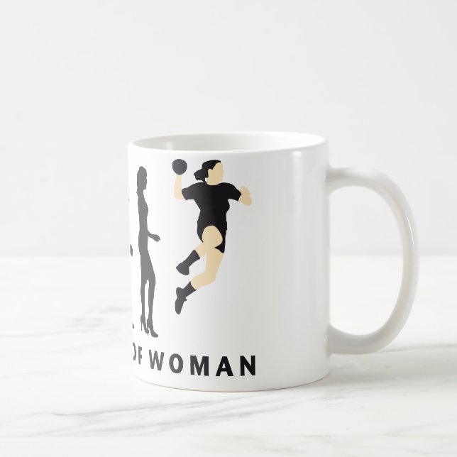 evolution female handball kaffemugg (Höger)