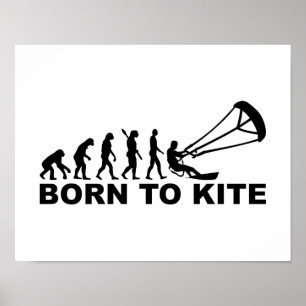 Evolution född till drake poster