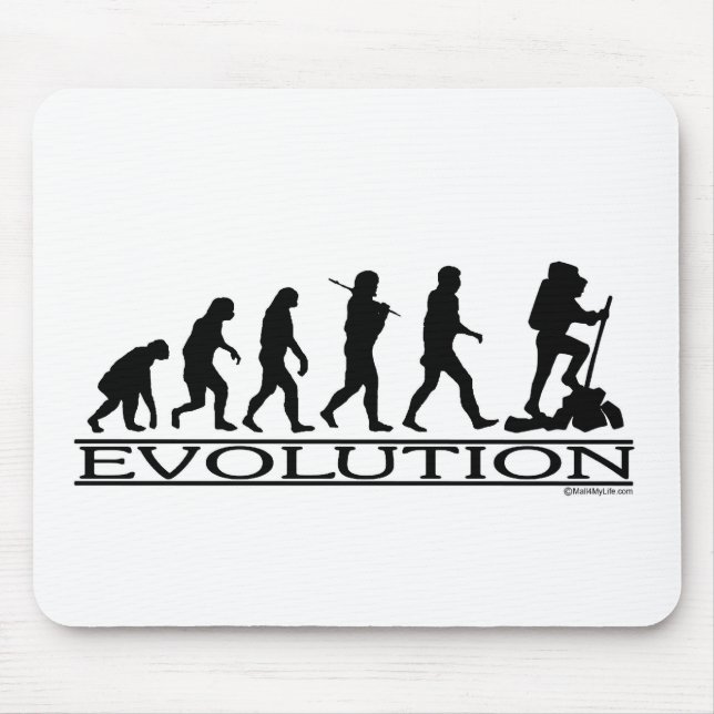 Evolution - fotvandra musmatta (Framsidan)