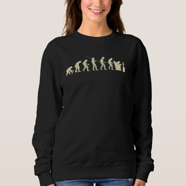 Evolution Gamer Computer Freak Geek Nerd Gaming T Shirt (Framsida)