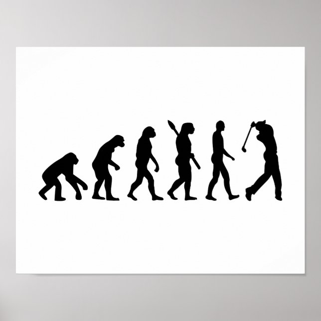 Evolution Golf Player Poster (Framsidan)