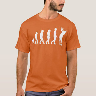 Evolution Golfer Funny Golf Golfing Fars dag Gi T Shirt