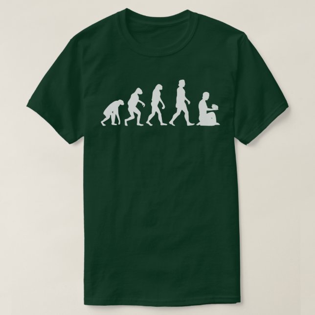 Evolution Guinea Gris T Shirt (Design framsida)