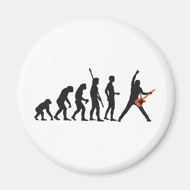 evolution guitar magnet (Framsidan)
