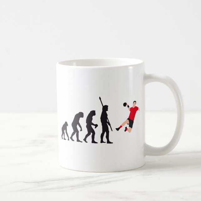 evolution handball kaffemugg (Höger)