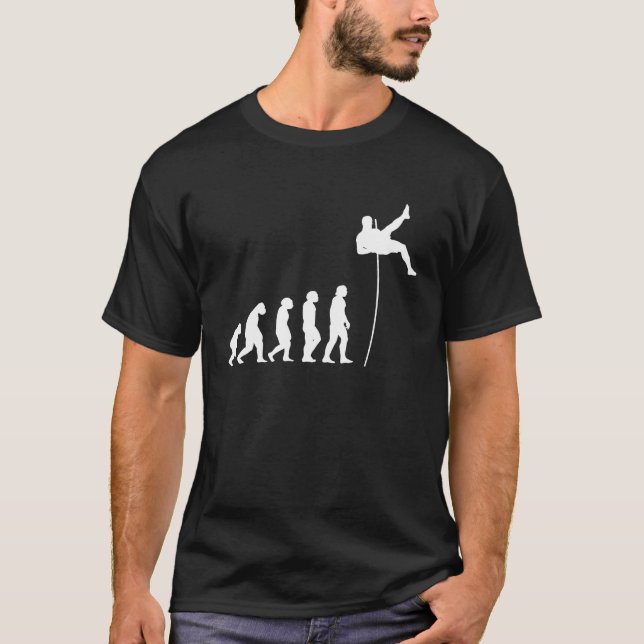 Evolution High Jump Pub Jump Pub Jumper T Shirt (Framsida)