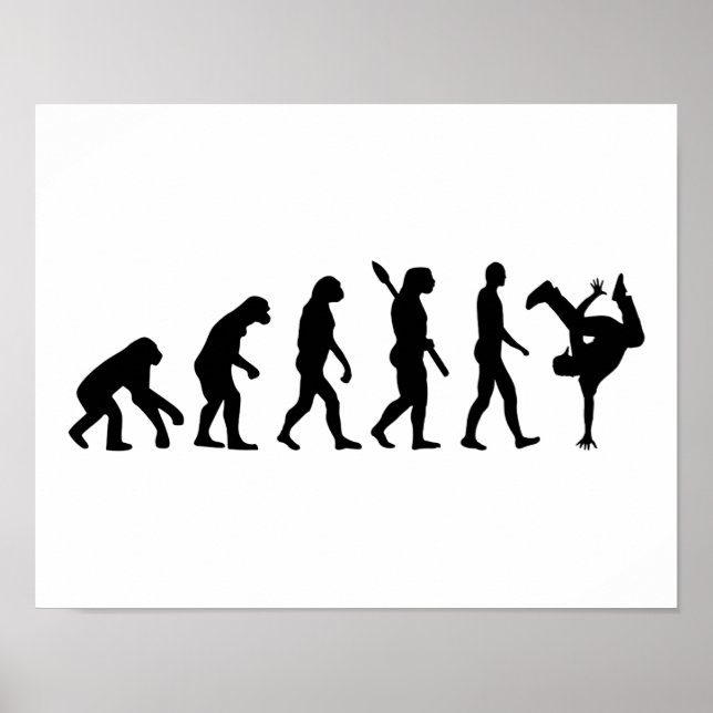 Evolution hip hop poster (Framsidan)
