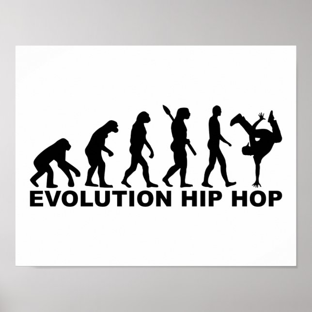 Evolution hip hop poster (Framsidan)