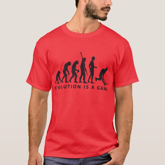 evolution hockey tee (Framsida)