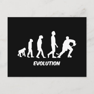 evolution hockey vykort