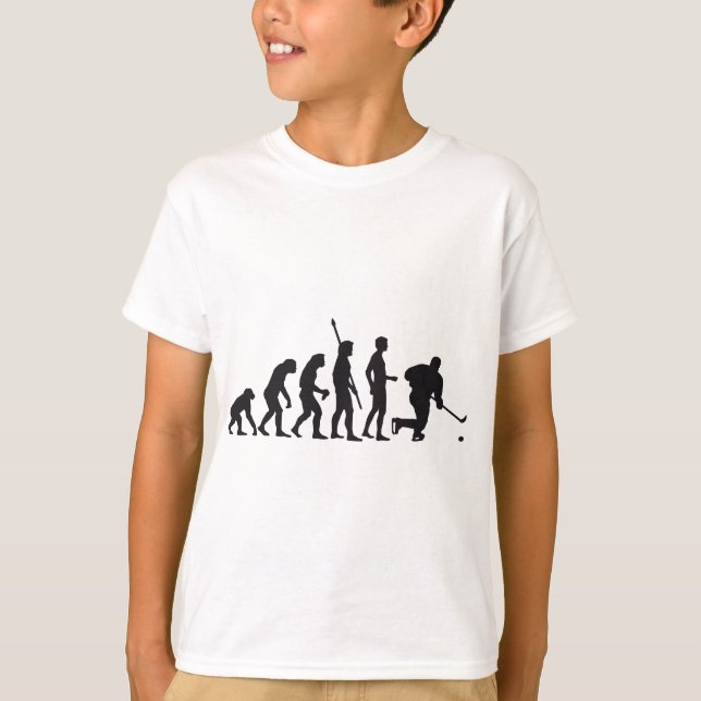 evolution icehockey t-shirt (Framsida)
