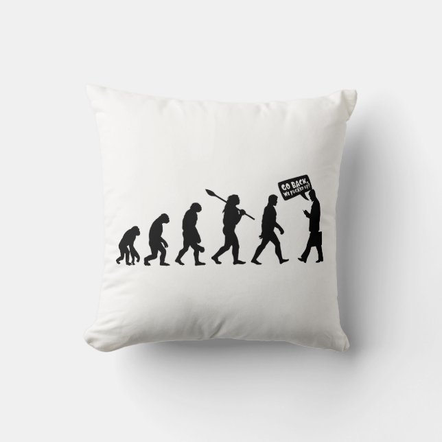 Evolution Ironi Silhuett Kudde (Framsida)